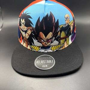 Bioworld Dragon Ball Z Villains Snapback - Blue & Black